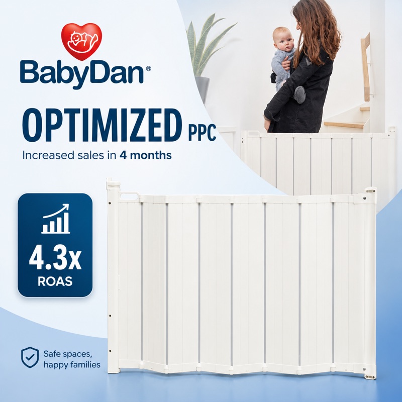 BabyDan — client result achieved with Advance Amazon and ListingLab