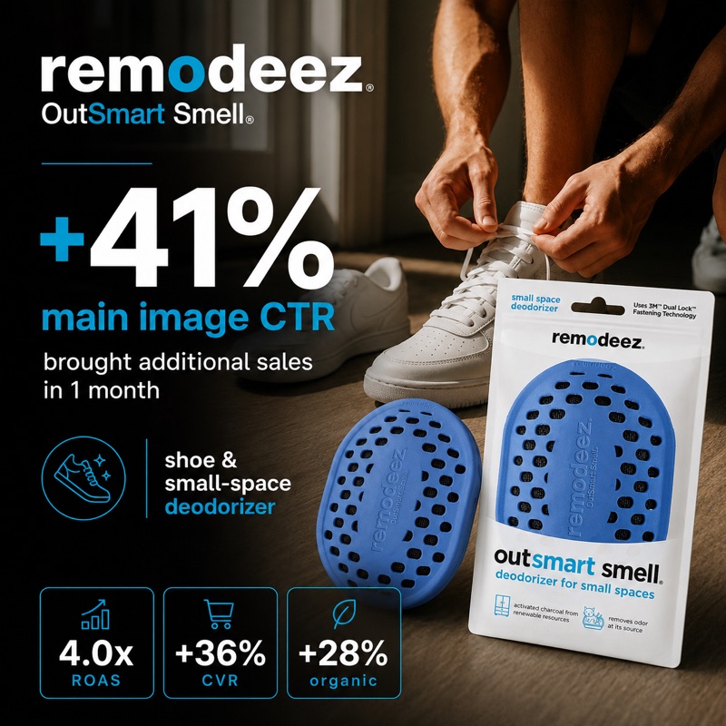 Remodeez — client result achieved with Advance Amazon and ListingLab