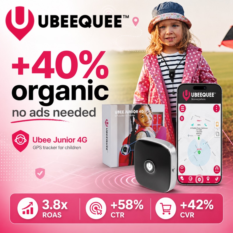 Ubeequee — client result achieved with Advance Amazon and ListingLab